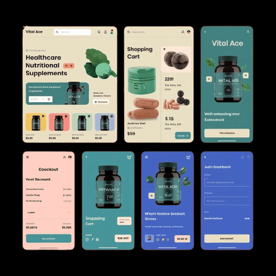 Revitalize Healthcare E-Commerce Platform - Web Application