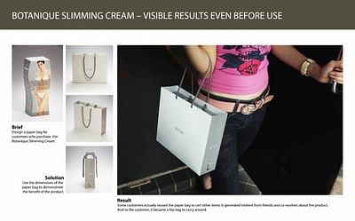 Before/After bag - Reclame