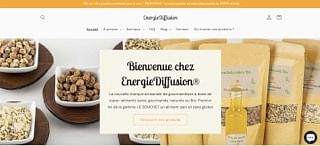 Création de site web - EnergieDiffusion® - Website Creation