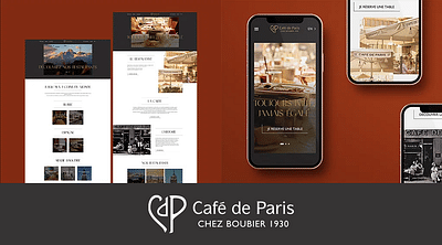 Café de Paris - Image de marque & branding