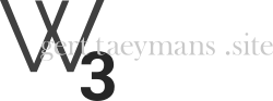 Gert Taeymans Site