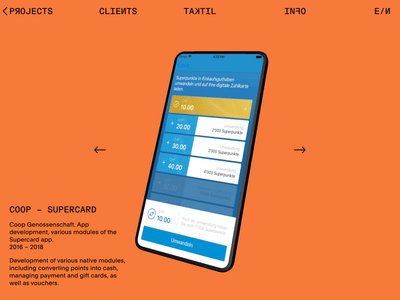 Supercard App - Mobile App