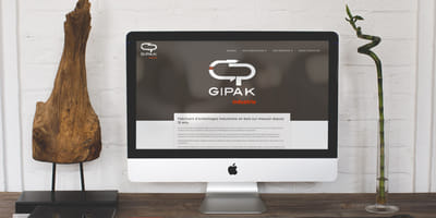 Refonte du site web Gipak Industrie - Référencement naturel