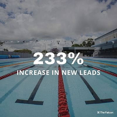 ~233% Increase in Organic Leads for Pool Builders - Strategia digitale