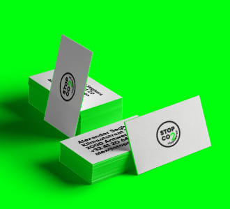 Logo and website voor StopCO2 Vlaanderen - Website Creatie