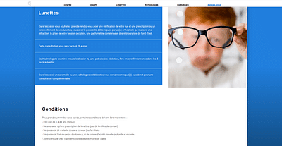 Site web /SEO : cabinet médical - Création de site internet
