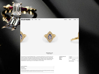 Atelier Palmier - Luxury e-shop - E-commerce
