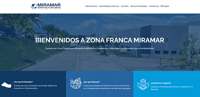 Zona Franca Miramar - Webseitengestaltung