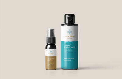 Branding para Farmacia Irene Diego - Branding y posicionamiento de marca