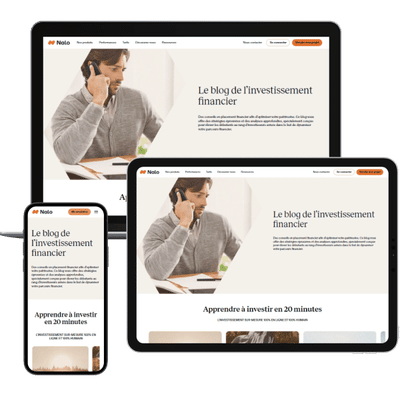 Refonte visuelle et fonctionnelle du blog de Nalo - Website Creation