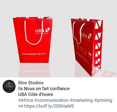 Communication par l'objet UBA Côte d'Ivoire - Advertising