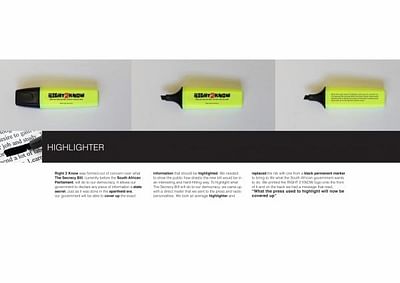 HIGHLIGHTER - Advertising