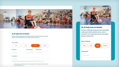 Een donatieplatform dat pieken aankan en records mogelijk maakt - Website Creation