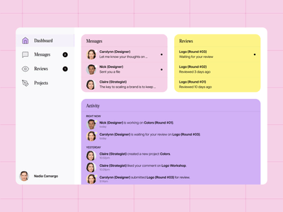Design d'un prototype - Application web
