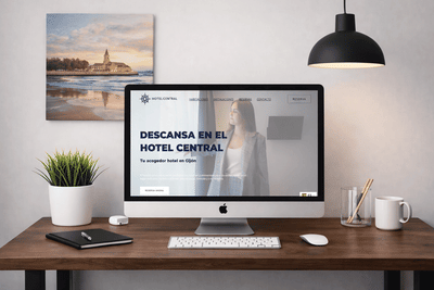 Hotel Central - Creación de Sitios Web