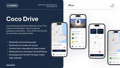 Coco (CocoDrive) – Du prototype au MVP mobile - Développement de Logiciel