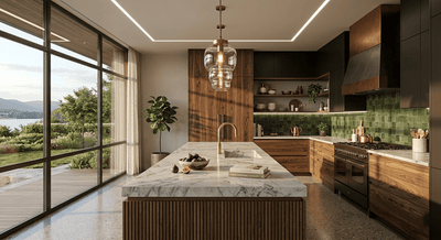 3D Kitchen Render - Ontwerp