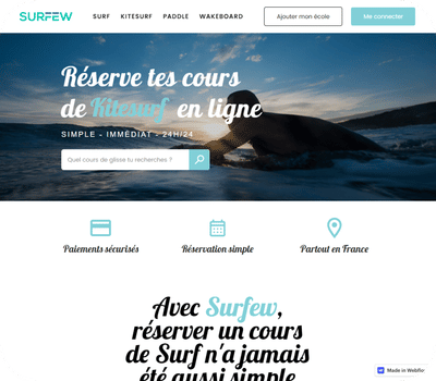 Surfew-Logiciel SAAS - Software Entwicklung