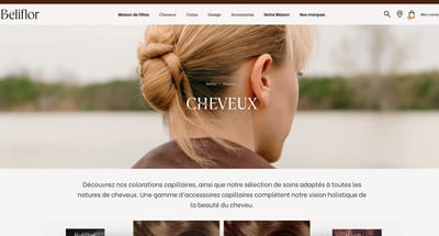 E-commerce B2B & B2C Cosmetiques - Stratégie digitale