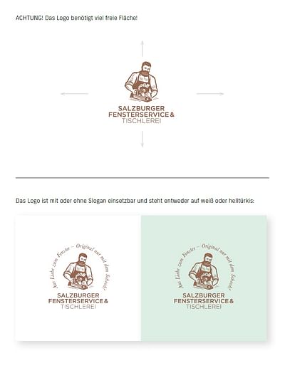 Salzburger Fensterservice - Logo, Website - Website Creation