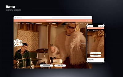 Barner: multilingual Shopify eyewear store - E-commerce