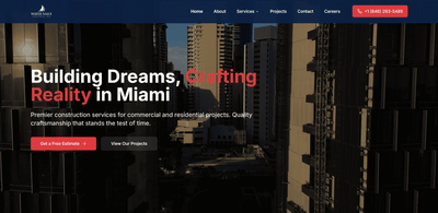 White Sails Construction - Marketing