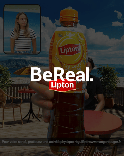 Lipton fait pétiller BeReal. - Content Strategy