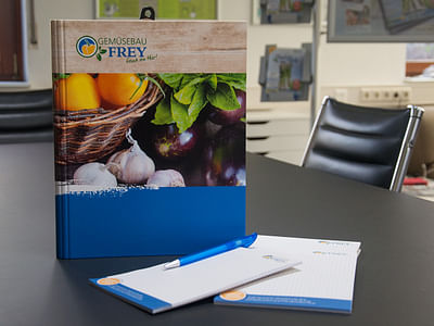 Geschäftsausstattung Gemüsebau Frey GmbH - Ontwerp