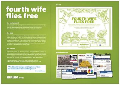 4TH WIFE - Publicité