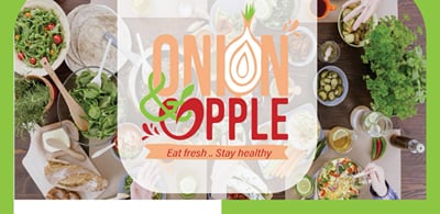 Onion & Apple: Healthy Food Brand Identity & Social Media - Markenbildung & Positionierung