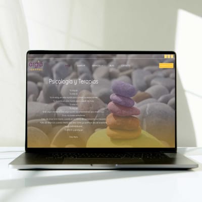 Web corporativa Àrgia Terapies - Website Creation