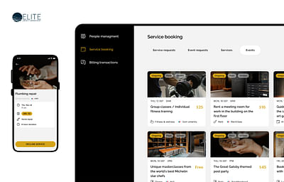 Software solution for amenity management company - Mobile App