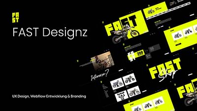 FAST Designz - UX Design & Web Entwicklung - Aplicación Web