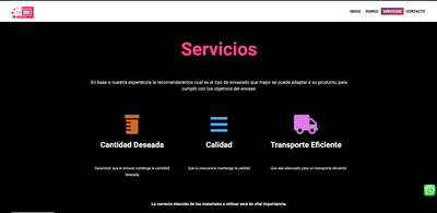 WEB  Viaroc Central S.l. - Creación de Sitios Web