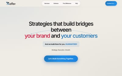 Bolfex Marketing — Site web d'agence digitale - Référencement naturel