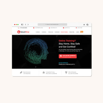 SecureNinja - Website Creatie