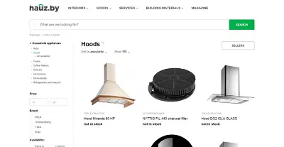 eCommerce platform for interior design - Software Development