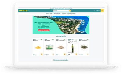 Envrac.re - Magasin bio en ligne - Digital Strategy