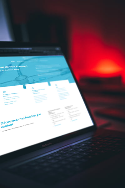 Web develoment & Design: Docteur Danièle Abrassart - Website Creatie
