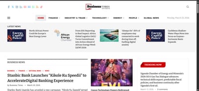 BUSINESS TIMES UGANDA - Référencement naturel