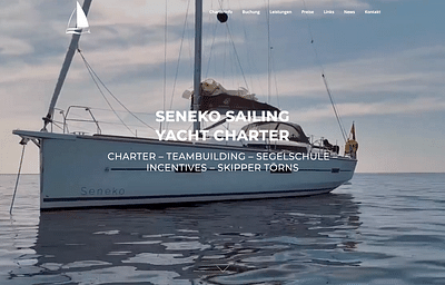 SENEKO Sailing | Webseite + SEO - Creazione di siti web