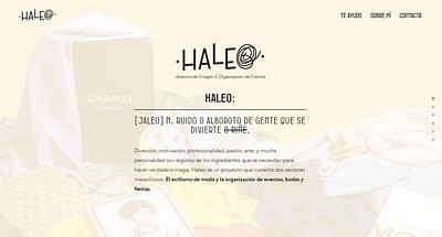 Diseño Web, SEO y Branding para Haleo - Fotografía