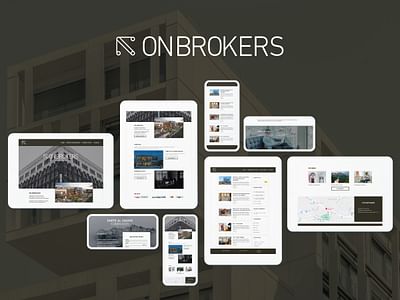 Website Design & Development - On Brokers - Creazione di siti web