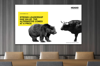 Heads – Rebranding of a leading Board Advisor - Image de marque & branding