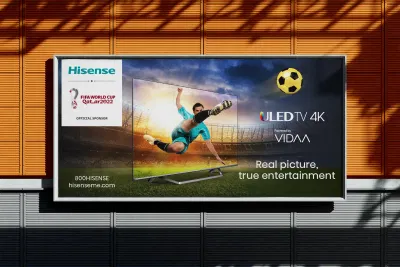 Hisense brand works - Graphic Design