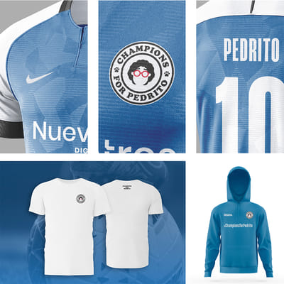 Identidad Corporativa Champions For Pedrito - Stratégie digitale