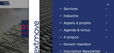 Hébergement et Maintenance du site NextMove - Administration web