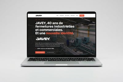 JAVEY : nouvelle identité et landing page de lancement - Branding y posicionamiento de marca