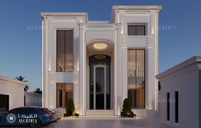 Al Barsha Contemporary Classic Villa, Dubai - 3D
