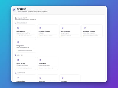 Éditeur de logiciels industriels : veille et LinkedIn automatisés - Stratégie de contenu